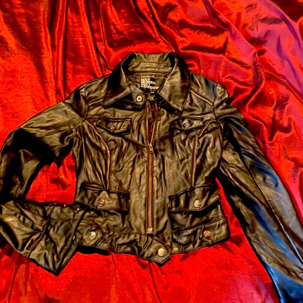 Urban Behaviour pleather jacket